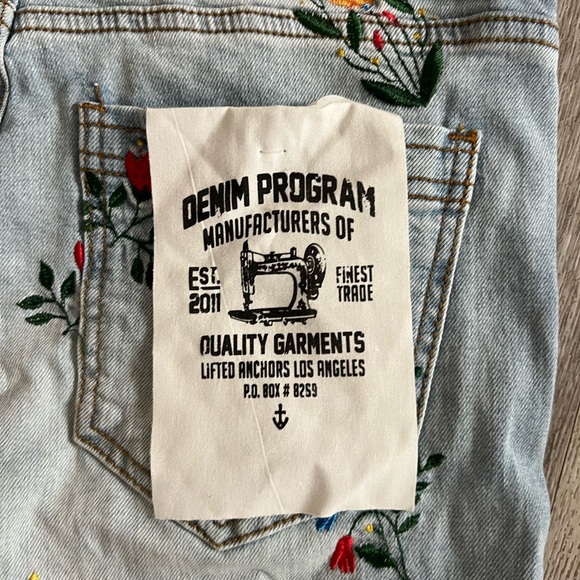 LIFTED ANCHORS RIALTO EMBROIDERED BLUE JEANS MEN SIZE 30 - Picture 9 of 9